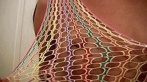 beautiful blonde masturbates