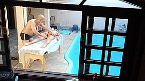 Pool Massage Handjob