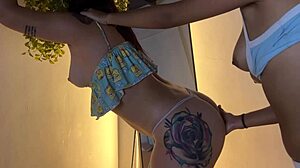 Girls Foot Penetration Play