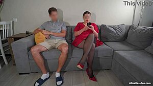 Aunt Seduces Legs
