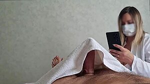 Aroused Client Erection Surprise