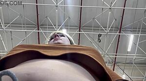 Woman Masturbates Publicly