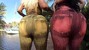 Big Ass Interracial Threesome