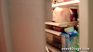 Mature Strokes Cock!