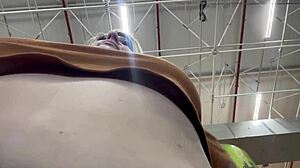 Woman Masturbates Publicly