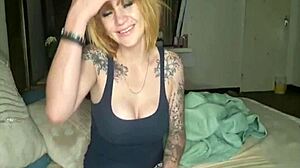 stripping perfect tits