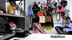 Thief Latina Milf Fucked