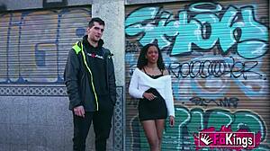 mulatto casting fuck