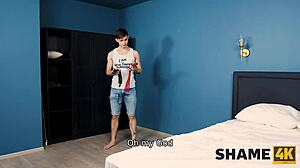 Mature Spreads Legs Wide