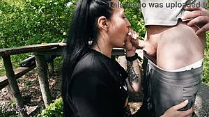 Pro Blowjob In Forest