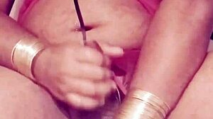 Dress Shemale Masturbation