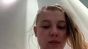 extreme locker masturbation