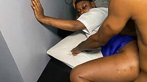 Ebony Office Doggystyle