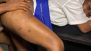 Ebony Office Doggystyle