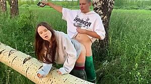 forest girlfriend fuck