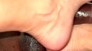footjob black cock