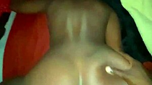 ebony vibrator tease