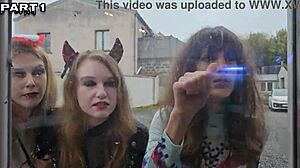 halloween lesbian orgy