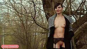 jeny stockings flash