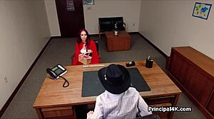 halloween office fuck