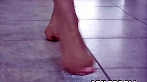 dripping pantyhose fuck