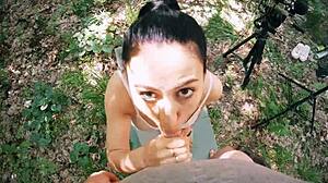 freeuse ponytail facial