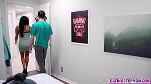 milf catches naughty