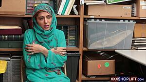shoplifter hijab fucked