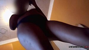 ebony squirting tease