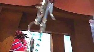 stretched pussy lips