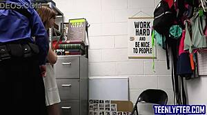 teen shoplifter fucked
