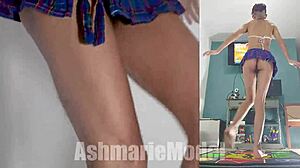 Upskirt Dance Tease