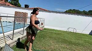 latina wet orgasm