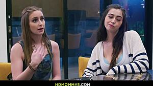 facesitting lesbian threesome