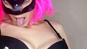 masked tits dildo