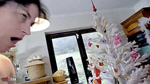 xmas kitchen anal