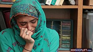 shoplifter hijab fucked