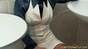 Cock Riding Pee