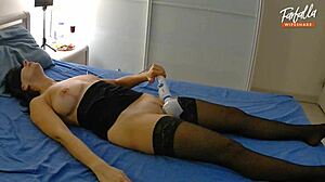 Vibrator Orgasm Threesome