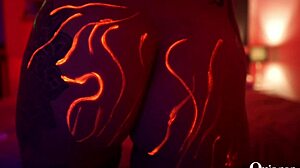 latina lingerie tease