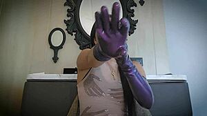 Glove Fetish Massage