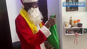 ebony christmas cock