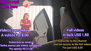 Risky Street Handjob