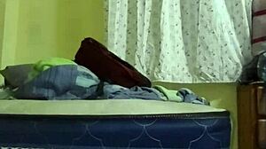 maid flirting bedroom