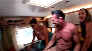 van foursome orgy