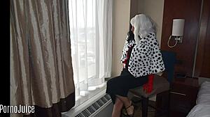  cruella black creampie