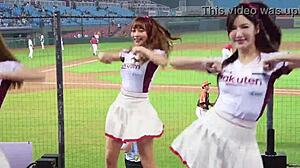 Swaying Cheerleaders