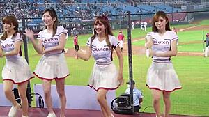 Swaying Cheerleaders