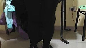 maid flirting bedroom