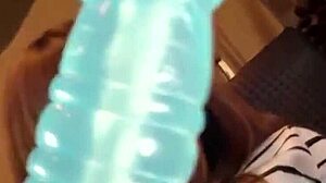 金髪中出しフェラチオ